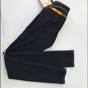 Kente skinny jeans